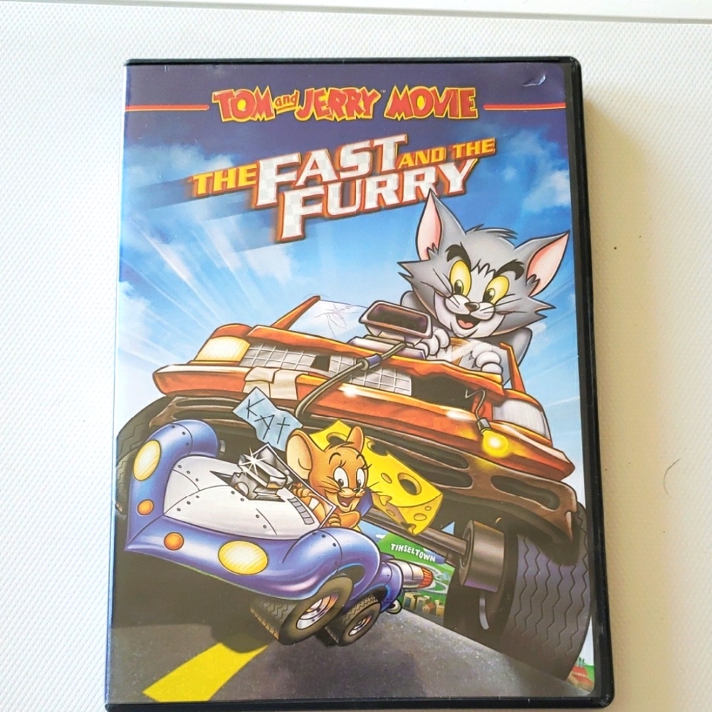 Tom and Jerry Movie: The Fast and the Furry DVD